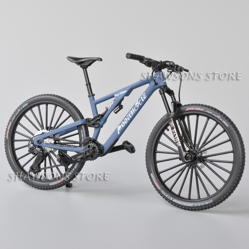 Mountain Biking Extreme - 1:8 Ölçekli Döküm Metal Bisiklet Model
