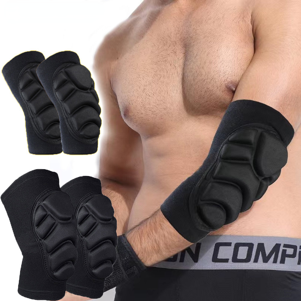 Mountain Biking Knee And Elbow Pads - 1 çift nefes MTB diz koruyucu