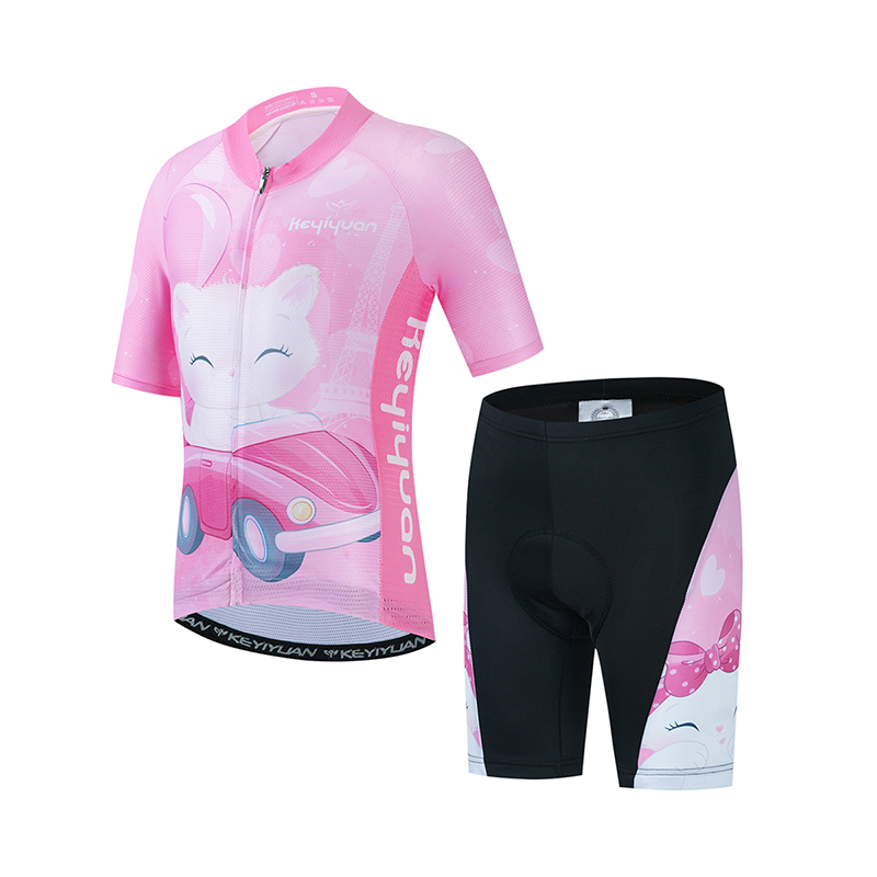 Mountain Biking Clothes - KEYIYUAN çocuklar yol bisiklet forması Set