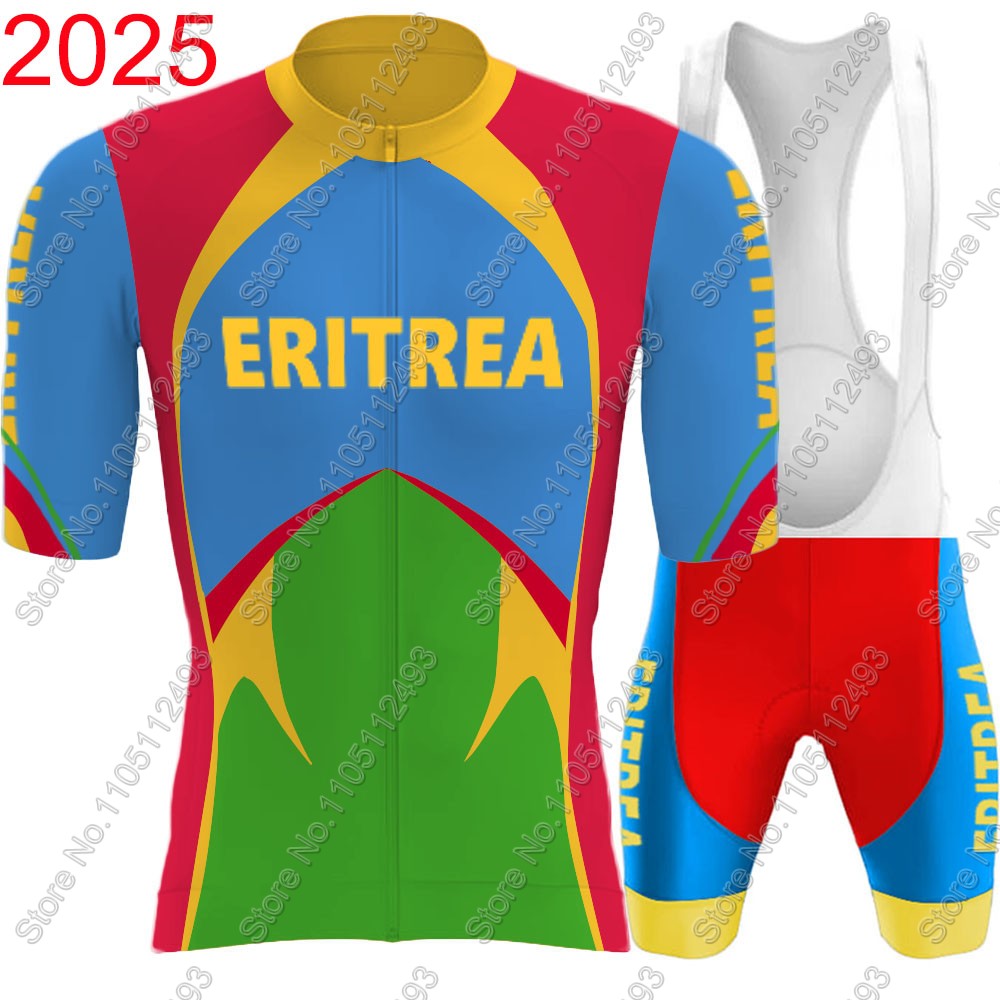 Mountain Biking Clothes - 2025 Eritre Milli Takımı Bisiklet Forması