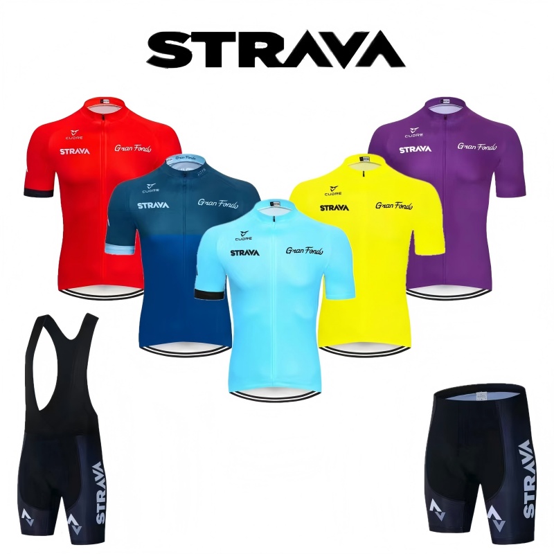 Mountain Biking Clothes - STRAVA Bisiklet Setleri Bisiklet Giysileri Erkekler