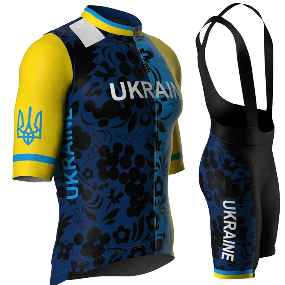 Mountain Biking Clothes - Ukrayna Milli Takımı 2026 Bisiklet Forması