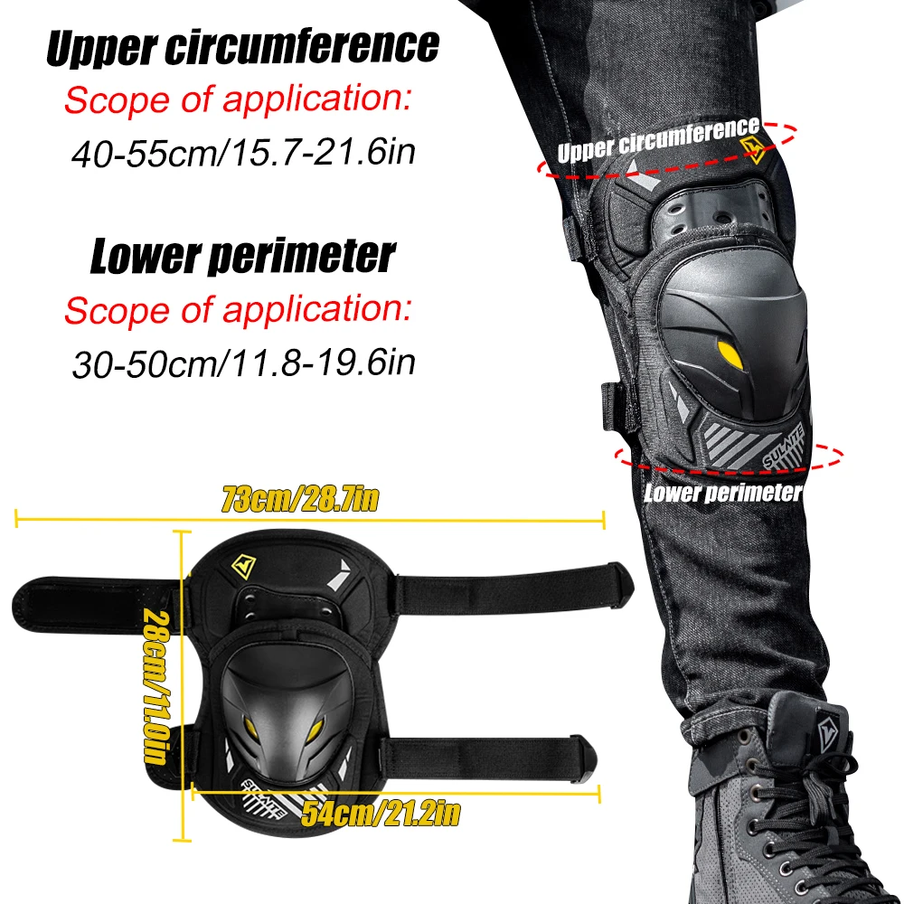 GOMOREON 1 çift motosiklet ele - Mountain Biking Knee And Elbow Pads incelemesi ve fiyatı