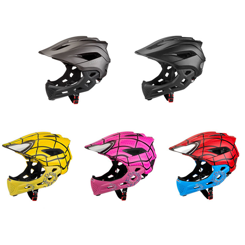 Çocuklar için 2'si 1 arada tam - Mountain Biking Full Face Helmet incelemesi ve fiyatı