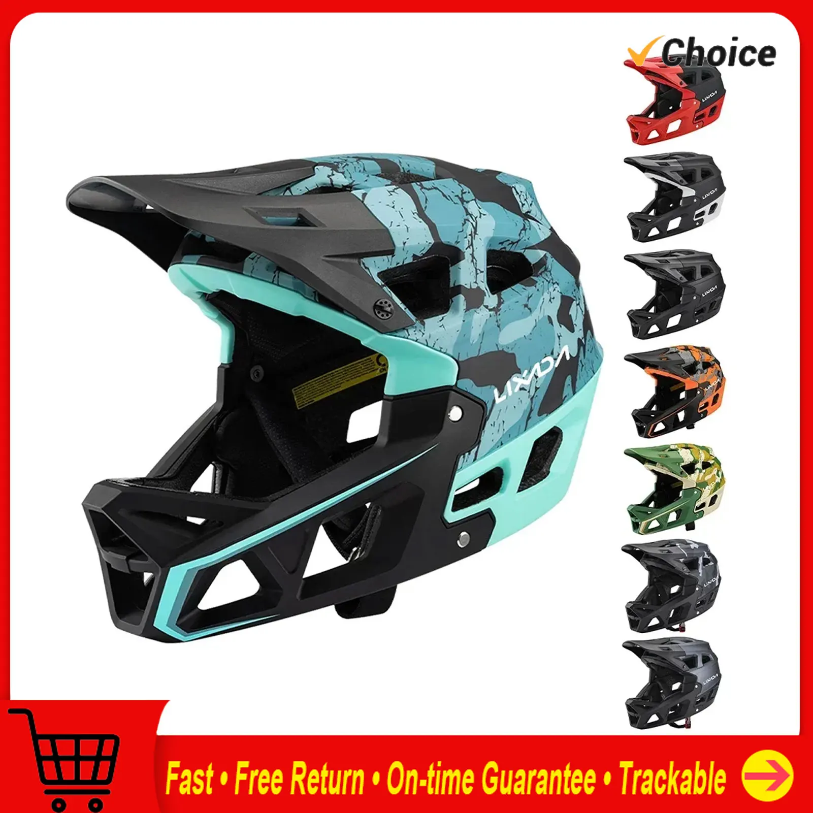 Dağ Bisikleti Güvenlik Bisikle - Mountain Biking Full Face Helmet incelemesi ve fiyatı