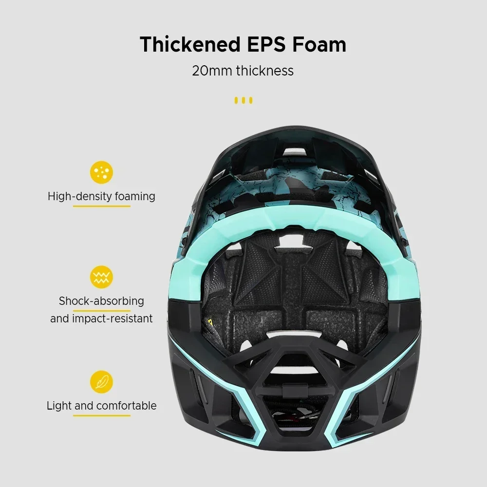 Dağ Bisikleti Güvenlik Bisikle - Mountain Biking Full Face Helmet incelemesi ve fiyatı
