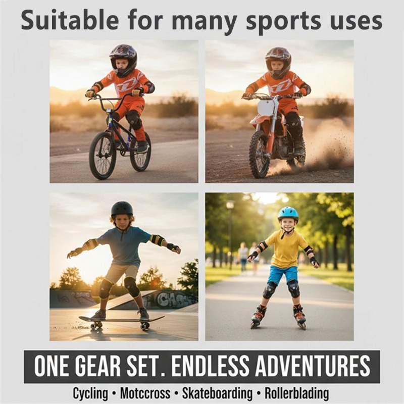 Düşmeyi Önleyici Çocuk Diz Dir - Mountain Biking Knee And Elbow Pads incelemesi ve fiyatı