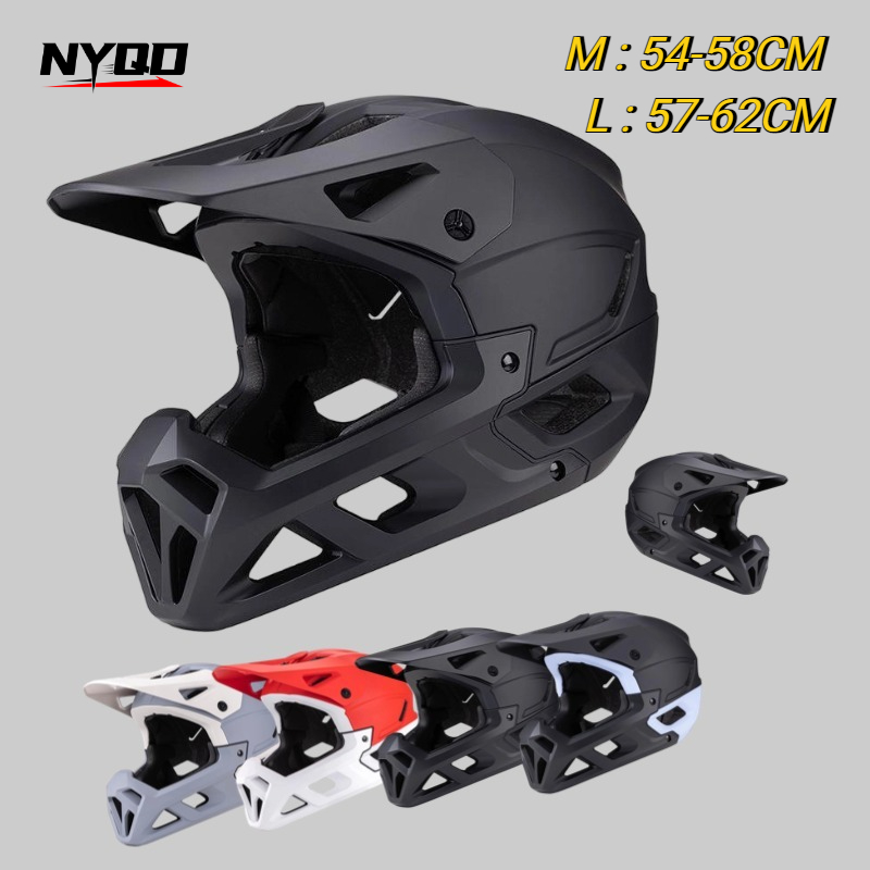 Yetişkinler İçin Yarış İniş Bi - Mountain Biking Full Face Helmet incelemesi ve fiyatı