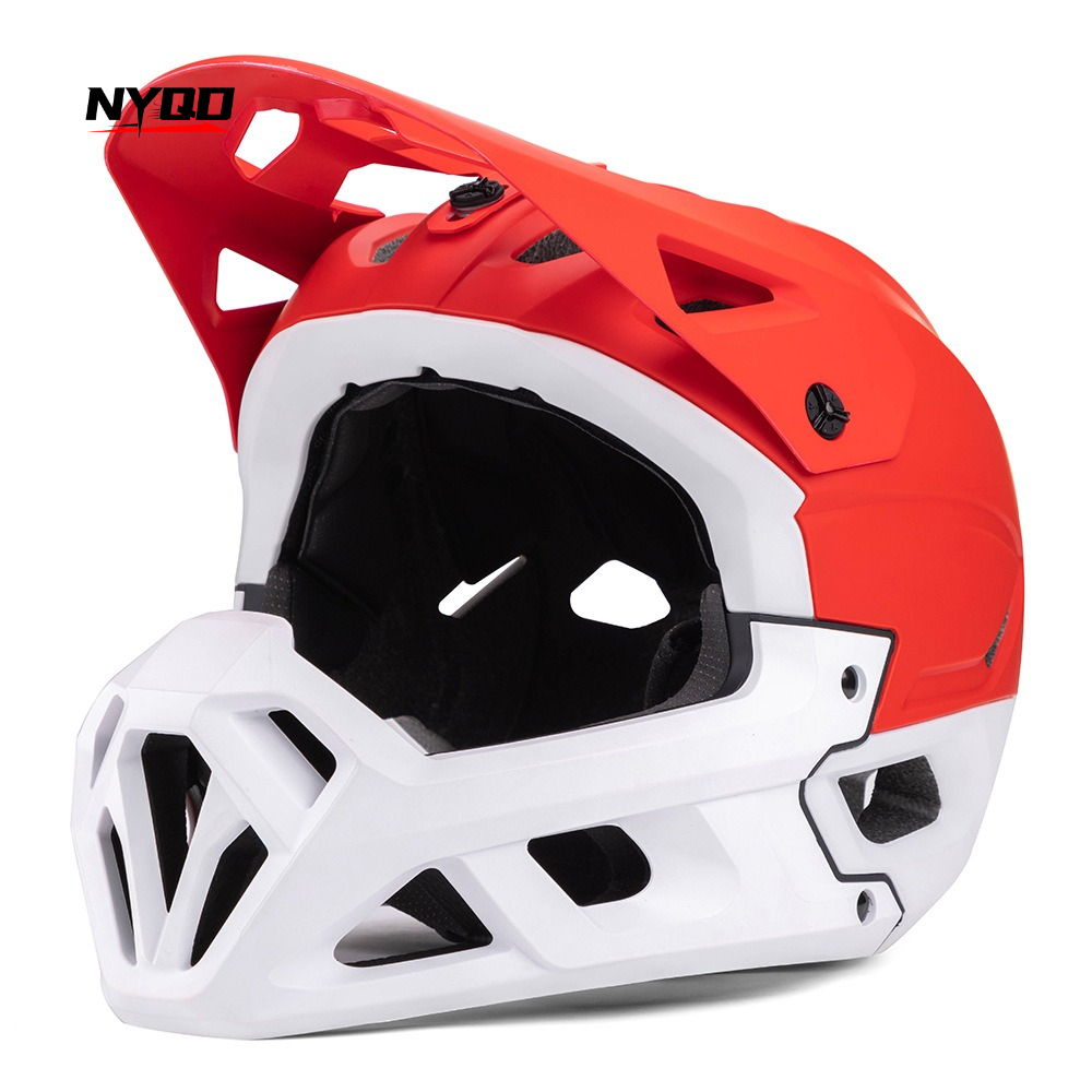 Yetişkinler İçin Yarış İniş Bi - Mountain Biking Full Face Helmet incelemesi ve fiyatı