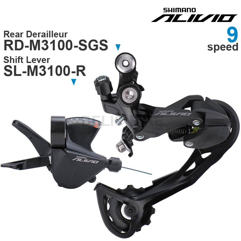 SHIMANO ALIVIO M3100 Grup Seti - Rear Derailleur Shadow incelemesi ve fiyatı