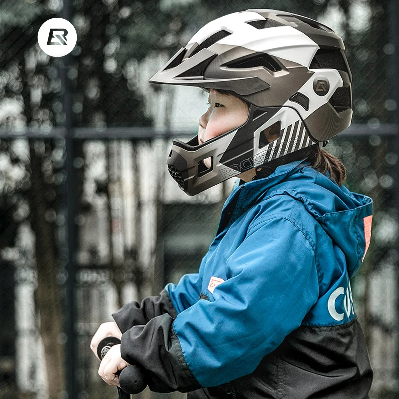 ROCKBROS Çocuklar İçin Çıkarıl - Mountain Biking Full Face Helmet incelemesi ve fiyatı