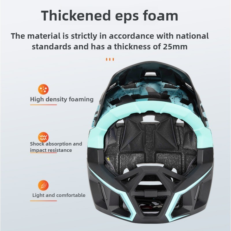 Yeni Yetişkin Tam Yüz Dağ Bisi - Mountain Biking Full Face Helmet incelemesi ve fiyatı