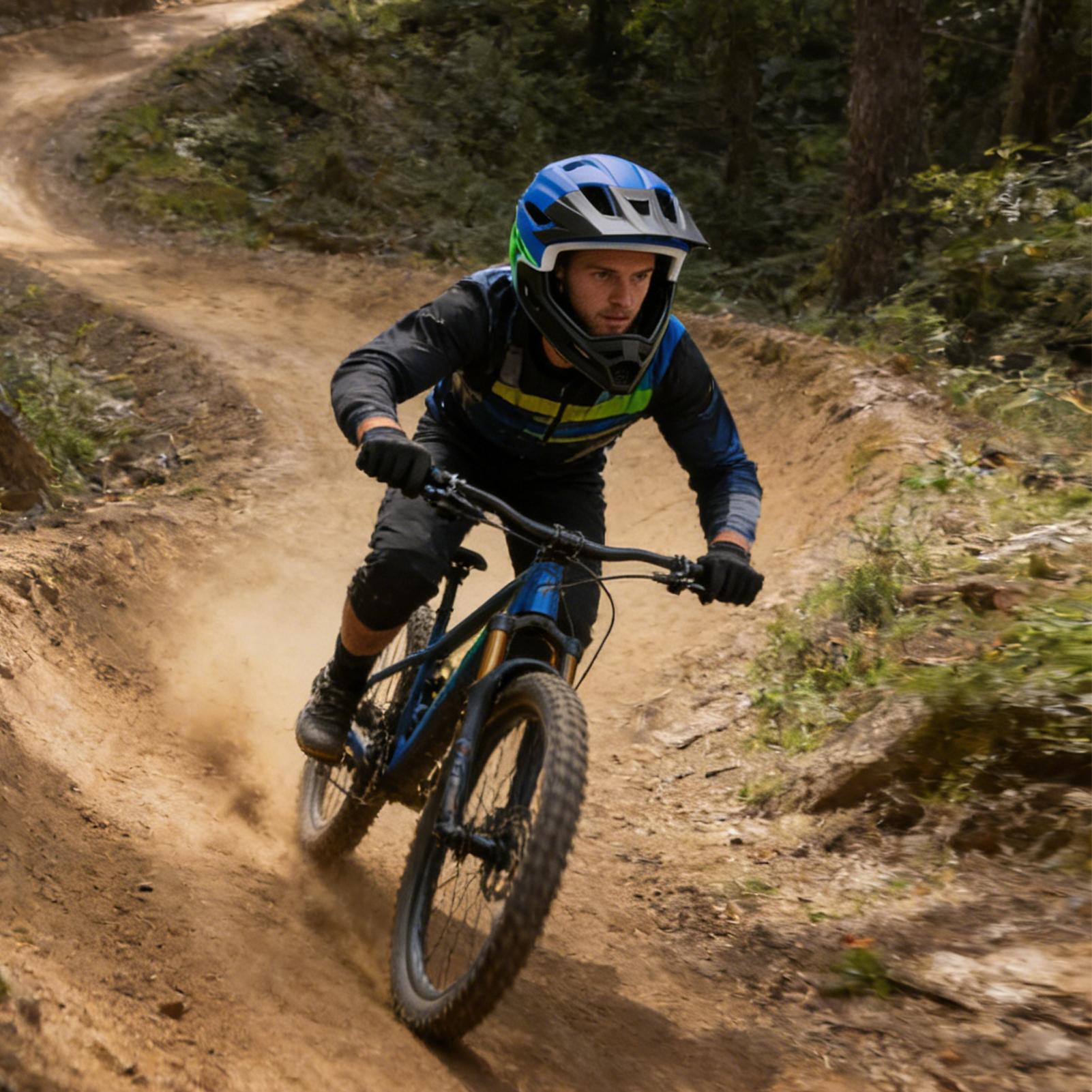 Tam Yüz Dağ Bisikleti Kaskı Bi - Mountain Biking Full Face Helmet incelemesi ve fiyatı