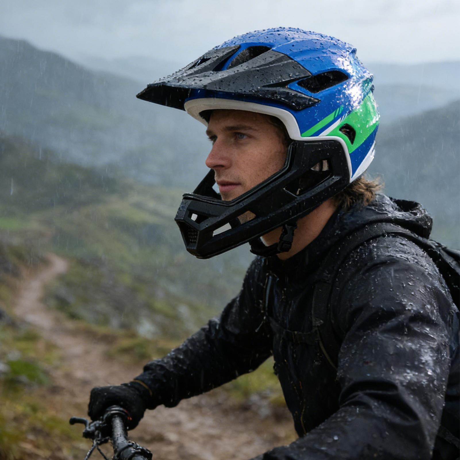 Tam Yüz Dağ Bisikleti Kaskı Bi - Mountain Biking Full Face Helmet incelemesi ve fiyatı
