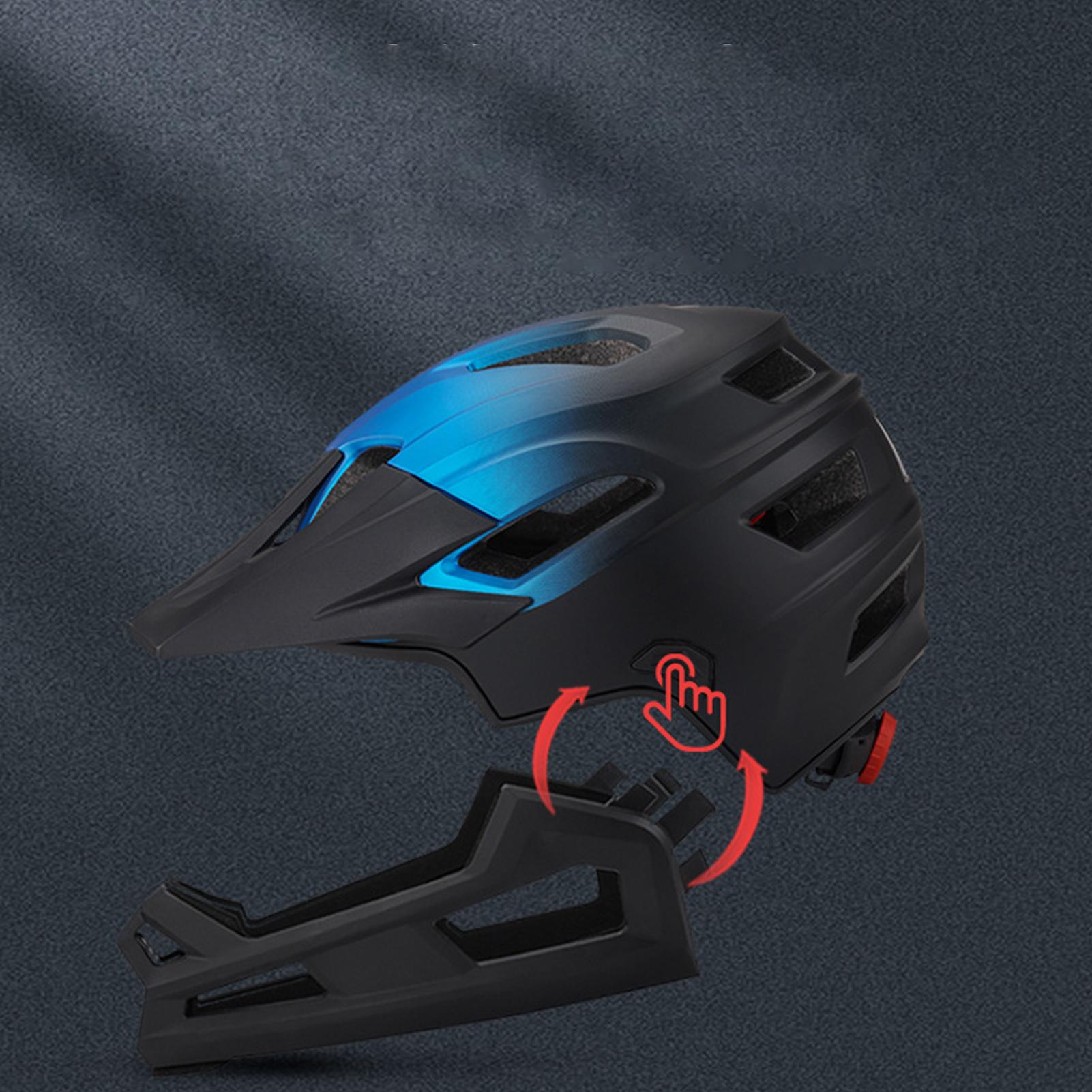 Yetişkinler için çıkarılabilir - Mountain Biking Full Face Helmet incelemesi ve fiyatı