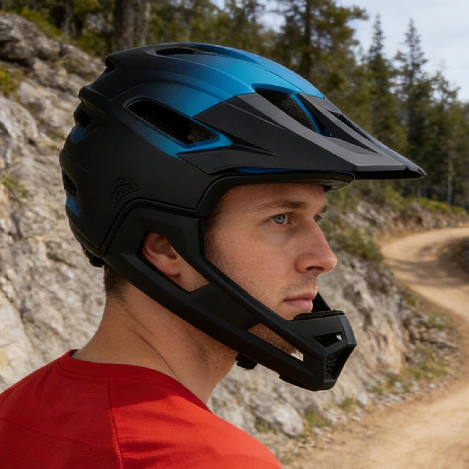 Yetişkinler için çıkarılabilir - Mountain Biking Full Face Helmet incelemesi ve fiyatı