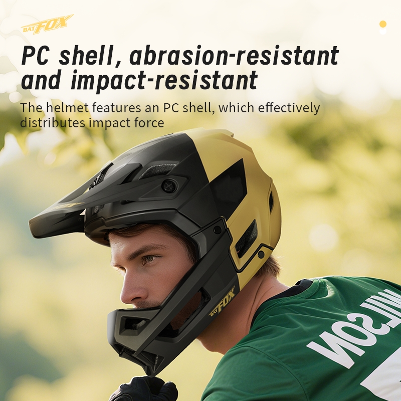 BATFOX Tam Yüz Bisiklet Kaskı  - Mountain Biking Full Face Helmet incelemesi ve fiyatı