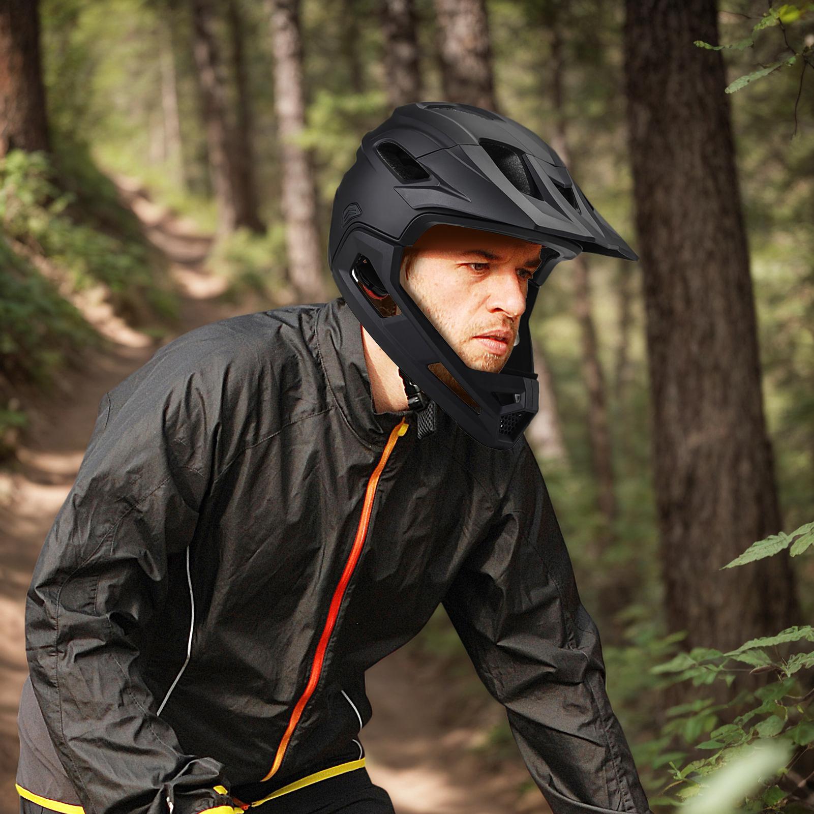 Çok Amaçlı Yetişkin MTB Kaskı  - Mountain Biking Full Face Helmet incelemesi ve fiyatı